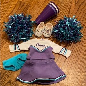 American Girl Cheerleader Outfit Set